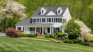 A picturesque home for sale in Purcellville, Virginia.