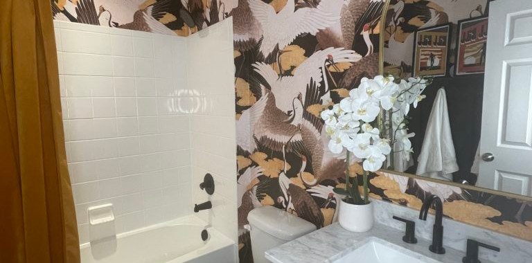 bathroom after remodel