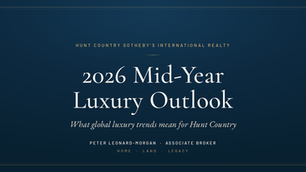 The Sotheby's International Realty Mid-Year Luxury Outlook