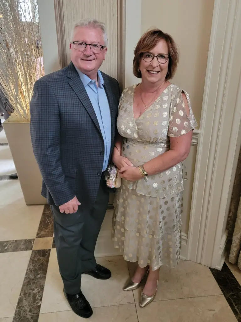 Loudoun County Realtor Geri Deane and her husband Kenny.