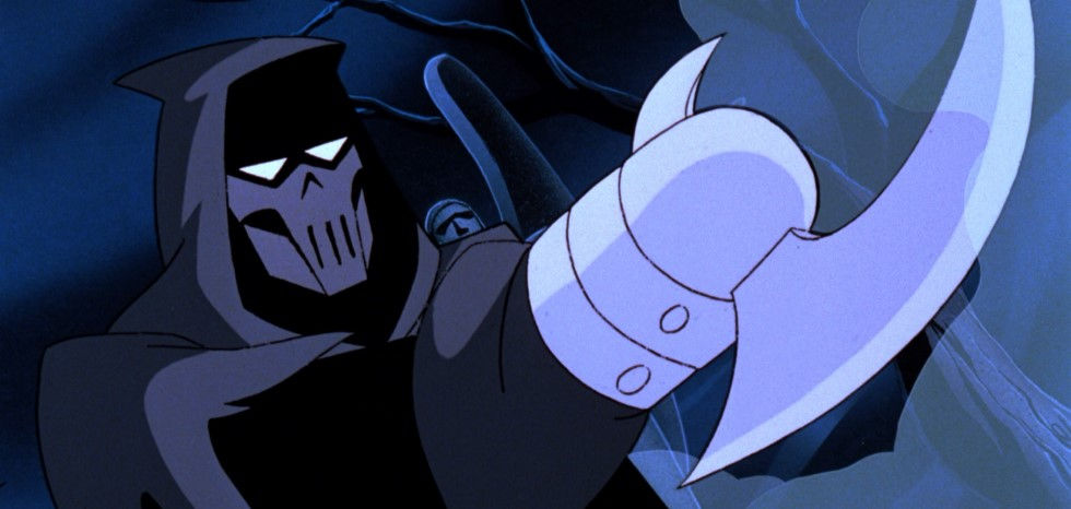 The Phantasm challenges both the Dark Knight and the Joker in Batman: Mask of the Phantasm