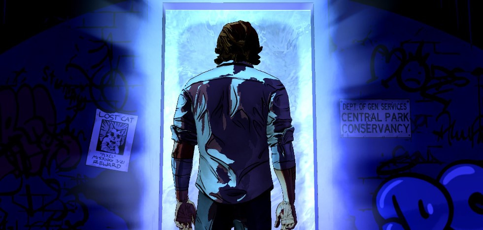 Bigby (Adam Harrington) enters the Crooked Man's lair in "In Sheep's Clothing"