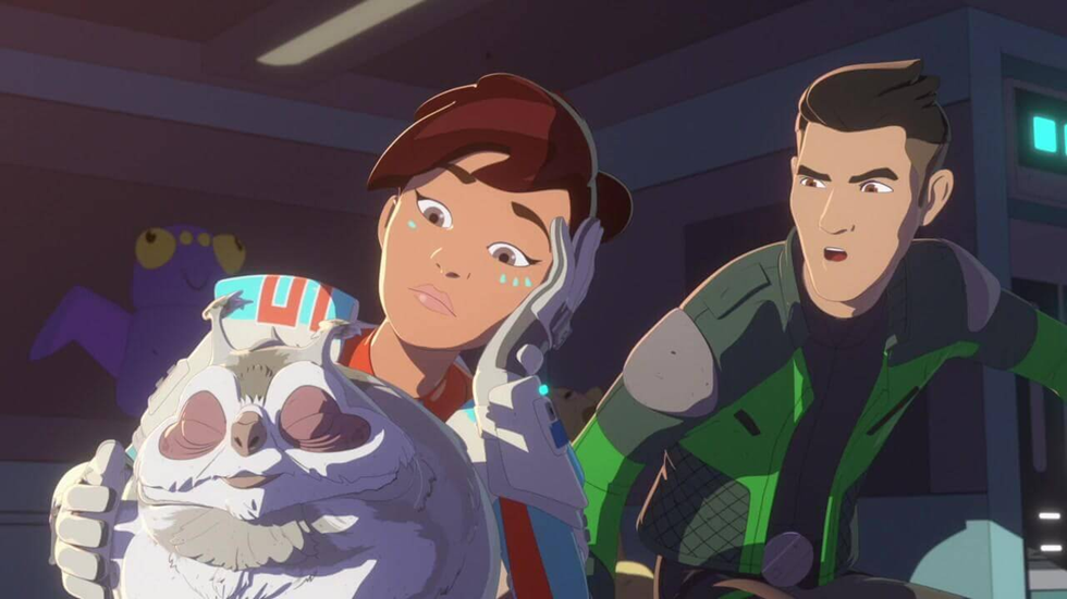 Torra Doza and Kazuda Xiono - from Star Wars: Resistance