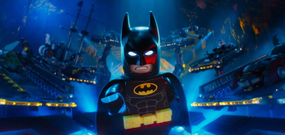 Batman (Will Arnett) in the Batcave in The Lego Batman Movie