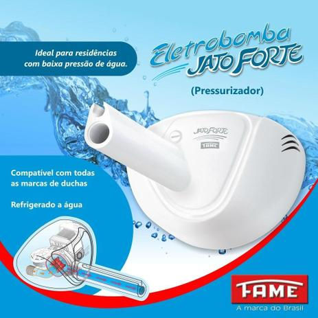 Miniatura: Pressurizador Jato Forte para Chuveiro/Ducha Fame 35w 220v