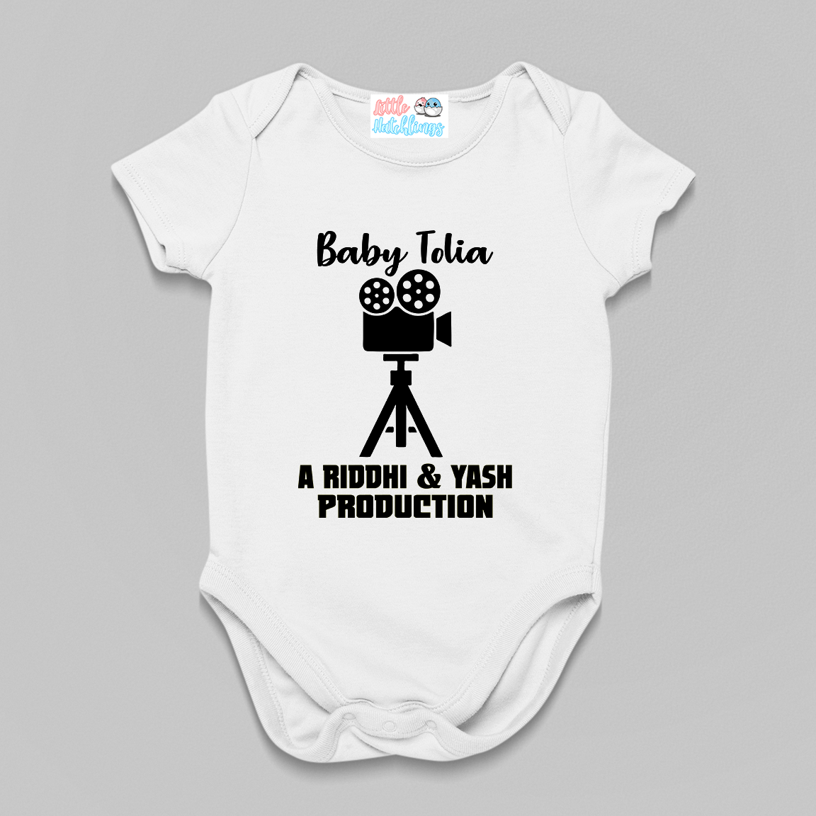 Baby Announcement Onesie (Parents Production)