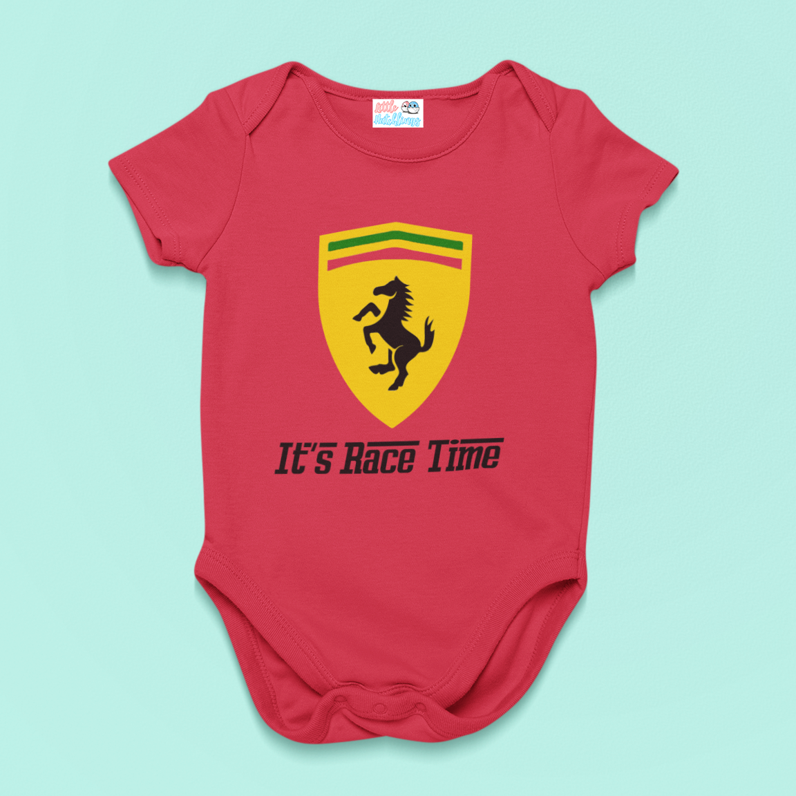 Ferrari Race Time Red Onesie