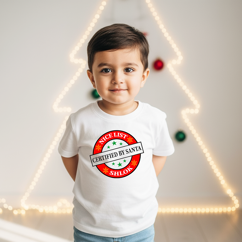 Nice List Certified By Santa White