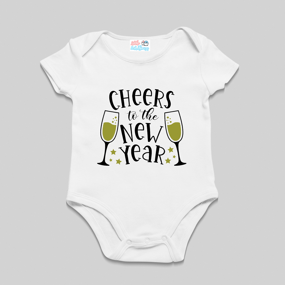 Cheers to the New Year White