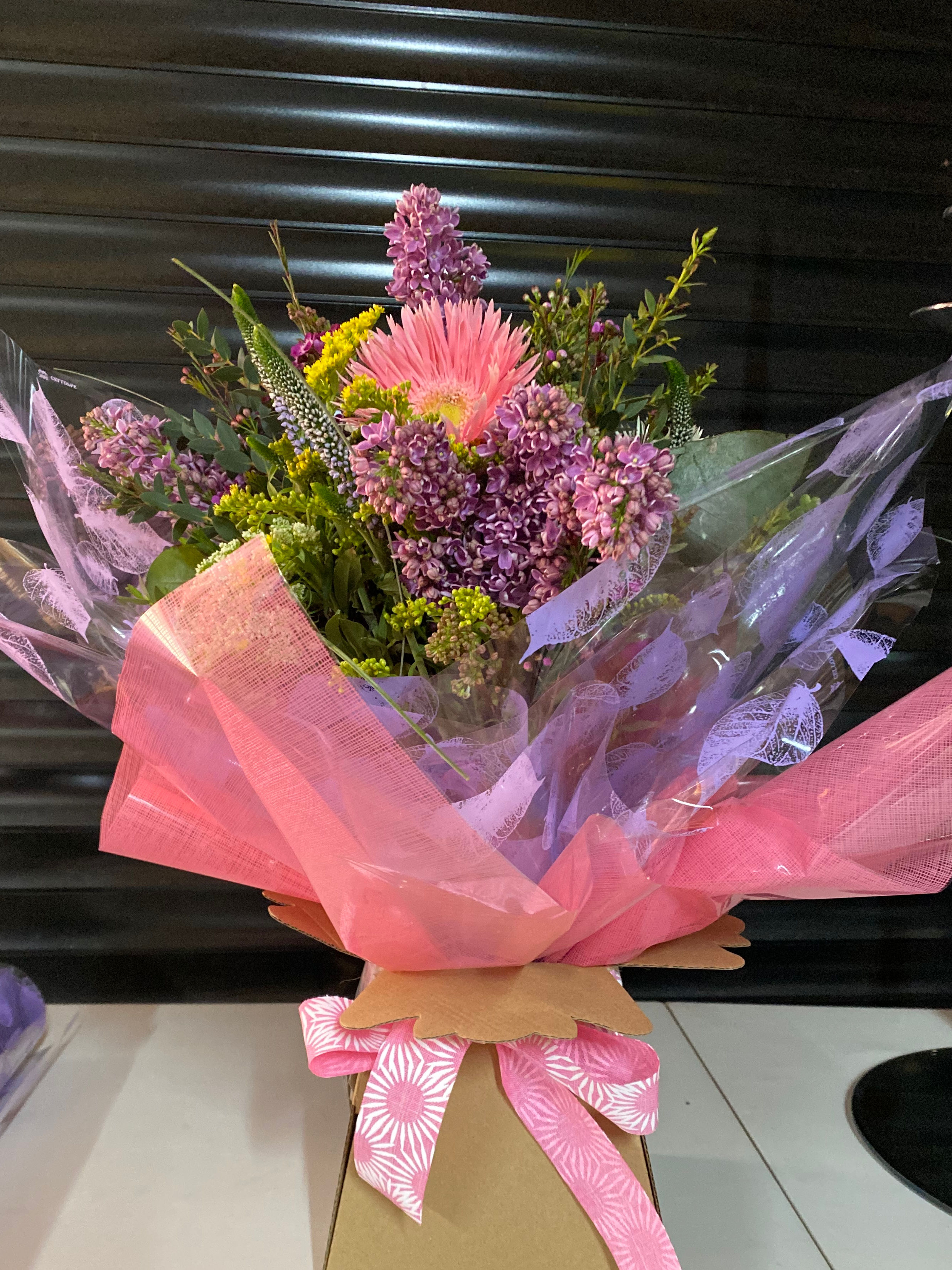 Florists Choice Aqua Bouquet