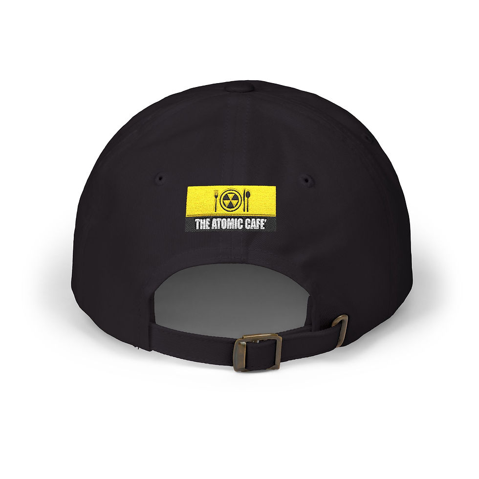 Thumbnail: THE ATOMIC CAFE Dad Cap — Logo Embroidered Hat