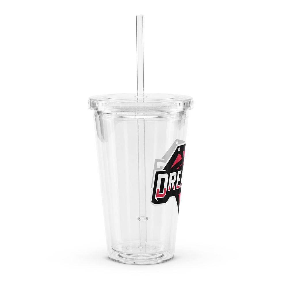 Thumbnail: Clear plastic tumbler