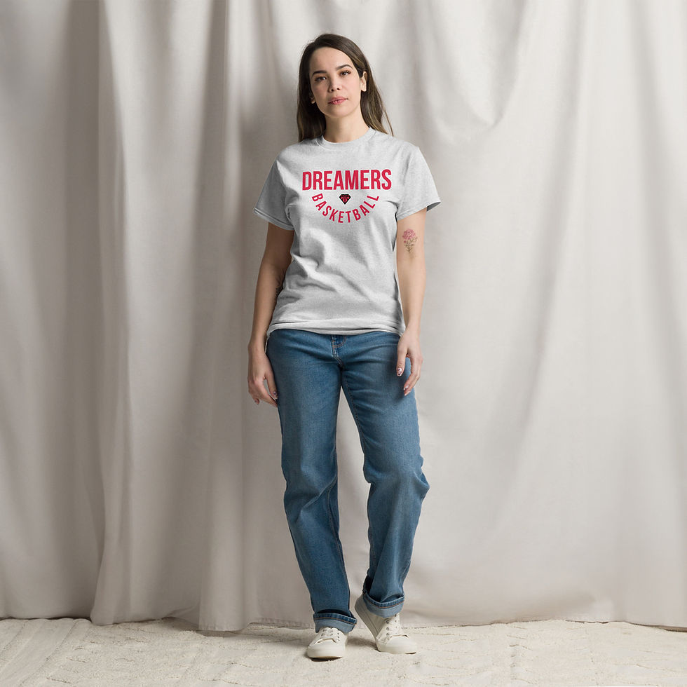 Thumbnail: DREAMERS Basketball Unisex classic tee