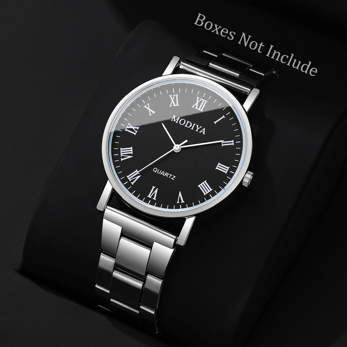 Men's fashion business watches casual rome dial quartz wrist watch