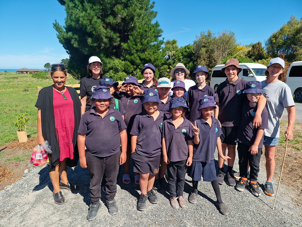 A Great Day of Planting on the Trail – 142 Plants in the Ground