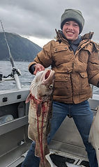 Cod fishing in Kachemak Bay