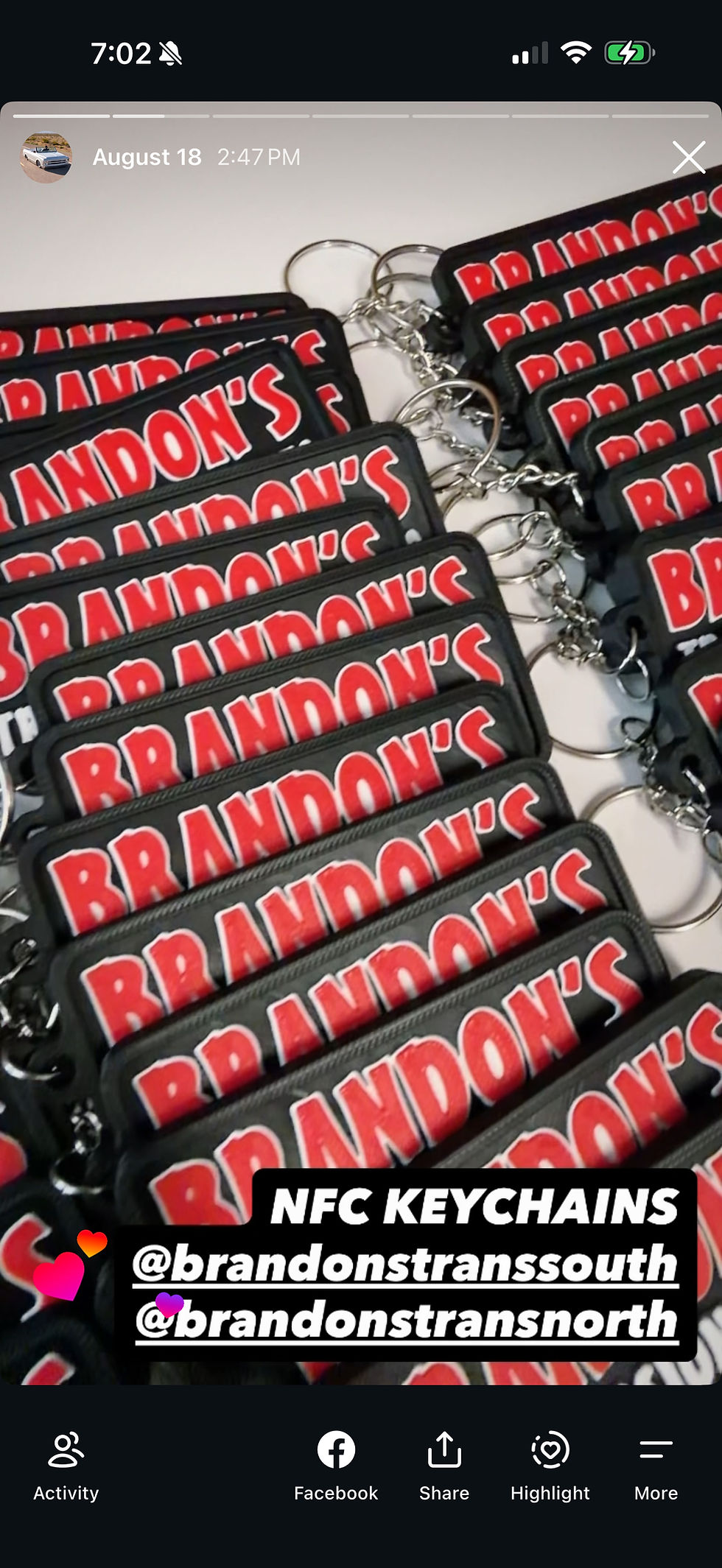 Thumbnail: Custom NFC Keychains