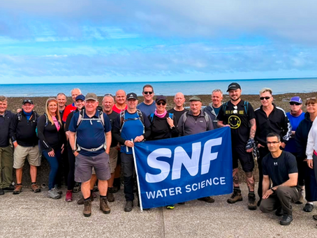 SNF Water Science Oldbury Team Steps Up for Options for Life with Welsh Coast Charity Walk: An Incredible Day of Determination and Generosity