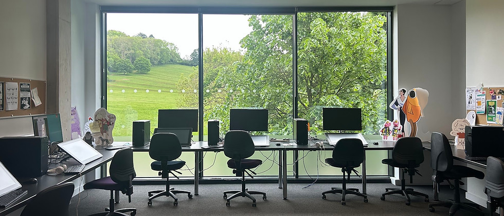 Screening room for Animation at UWE Bristol's City Campus