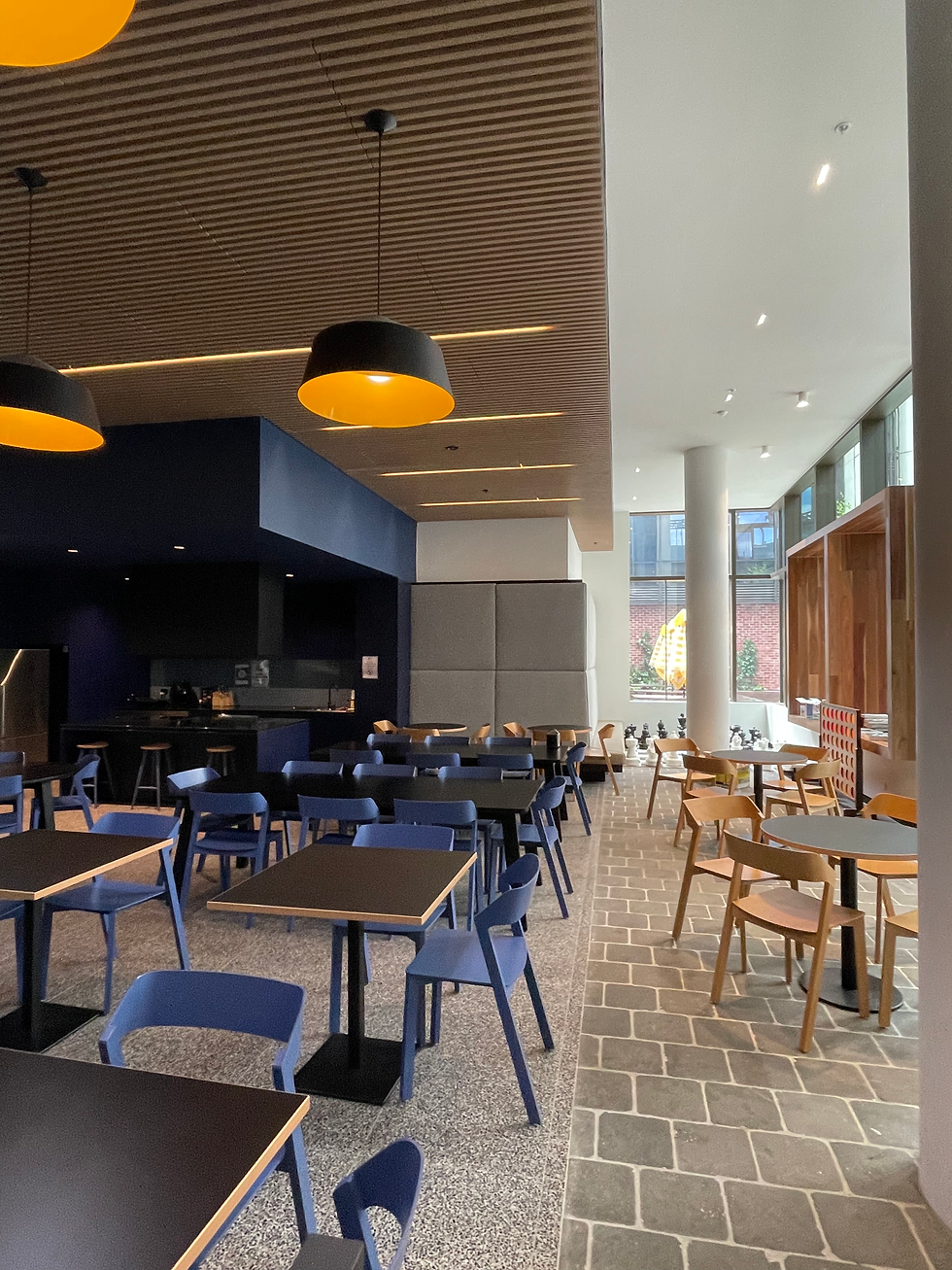 Student seating, University of Melbourne