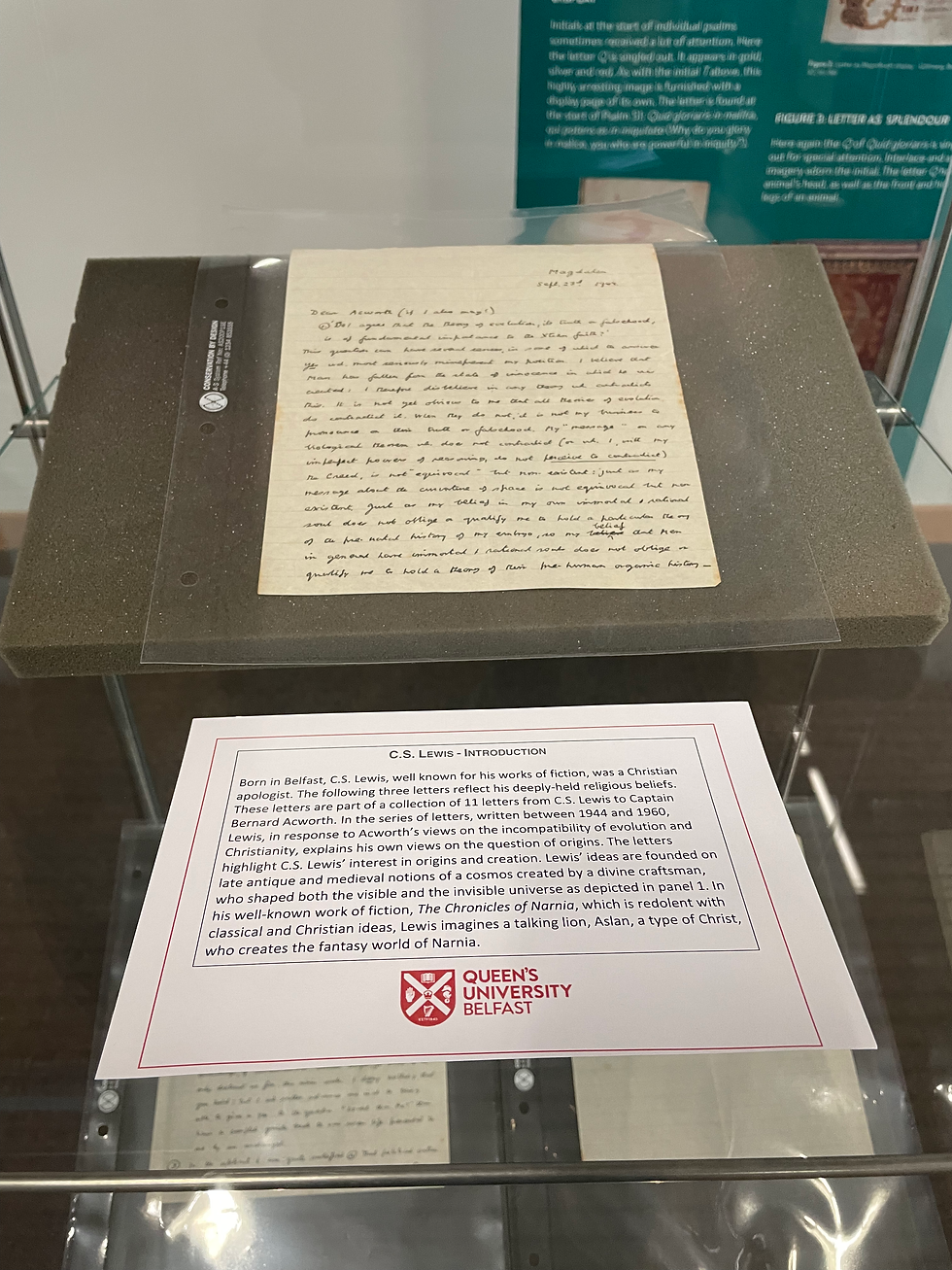 C.S. Lewis letters