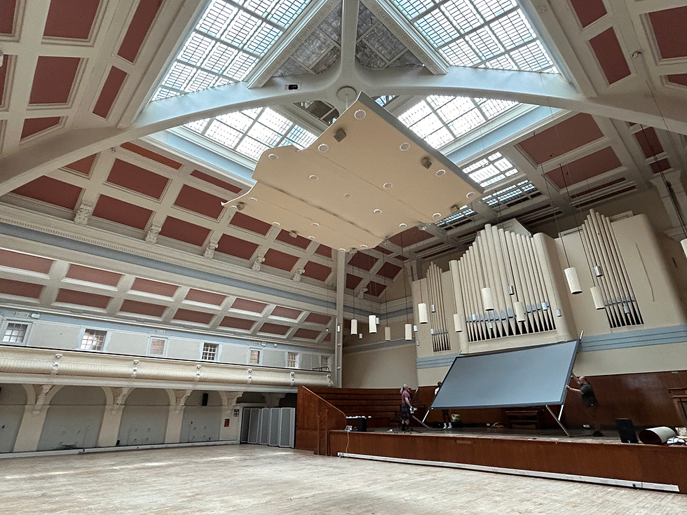The Great Hall, a venue for graduations, Open Days, recitals and other events