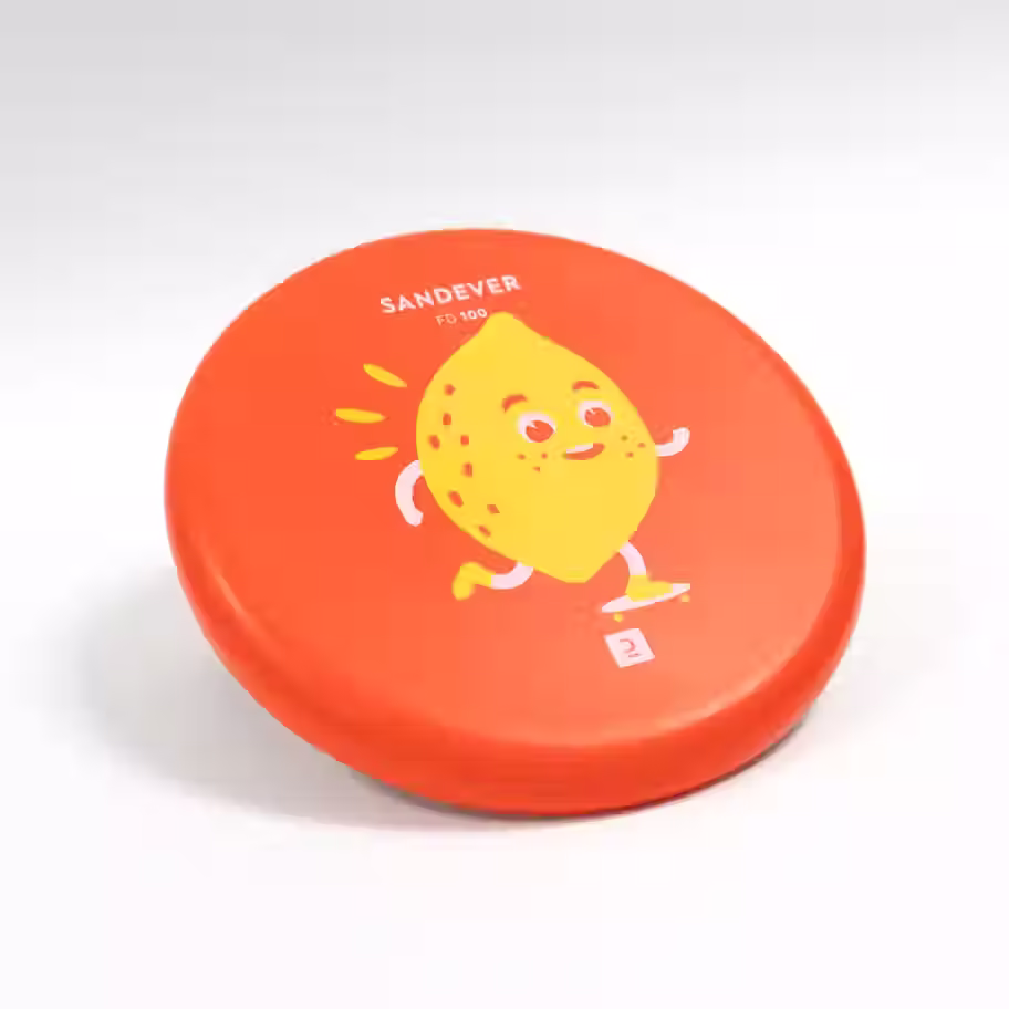 limon yumuşak frizbi yan