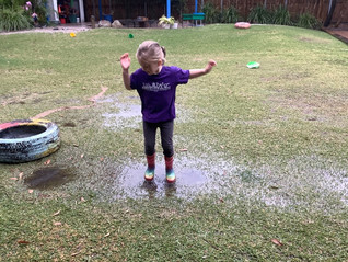 Puddles are for Jumping in...