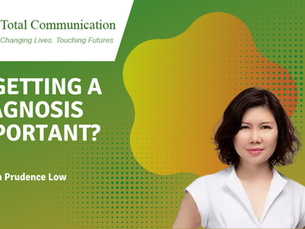 GETTING A DIAGNOSIS – IS THIS IMPORTANT?
