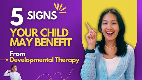 5 Signs Your Child May Benefit from Developmental Therapy