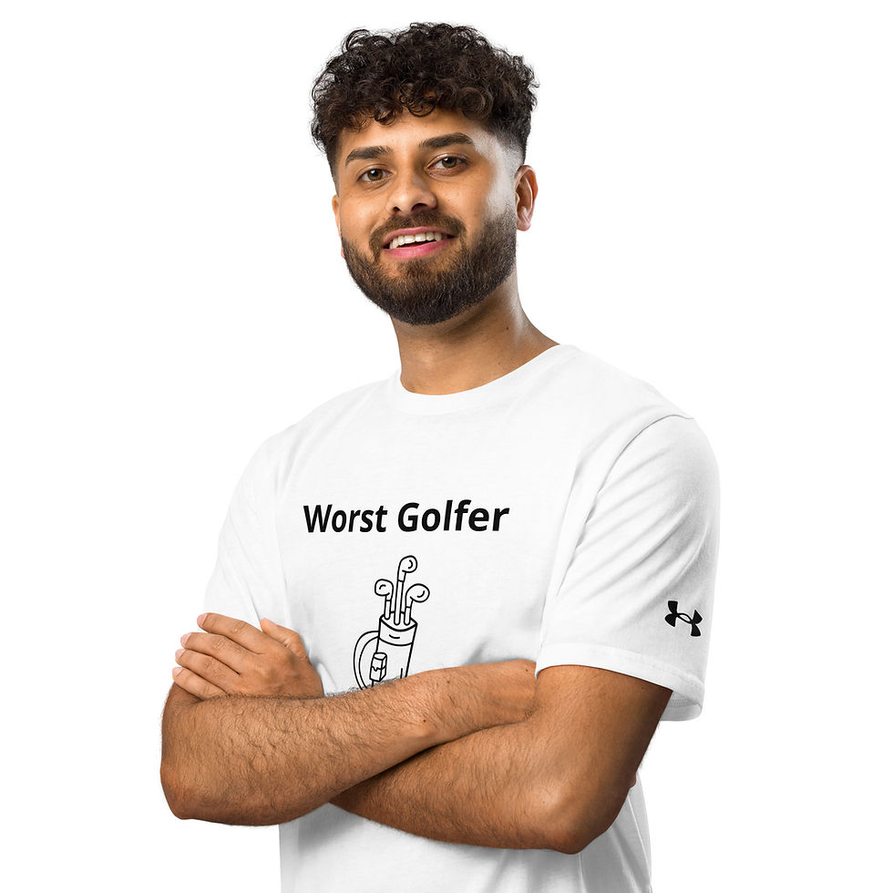 Worst Golfer in Montana: Under Armour Performance Golf T-Shirt for Laid-Back Players