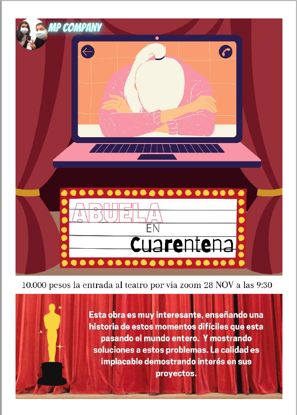 Abuela en cuarentena.