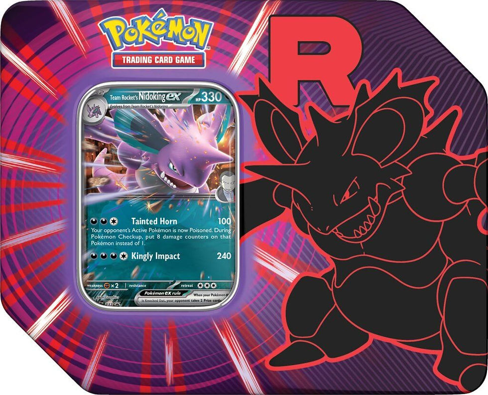 Thumbnail: Pokemon TCG Team Rocket Tin