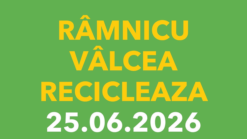 Râmnicu Vâlcea, Reciclează!