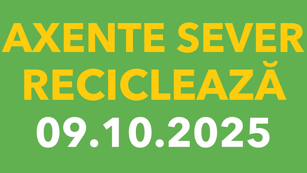 Axente Sever, Reciclează!  