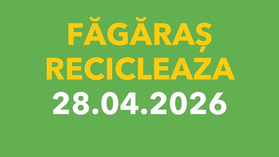 Făgăraș, Reciclează!
