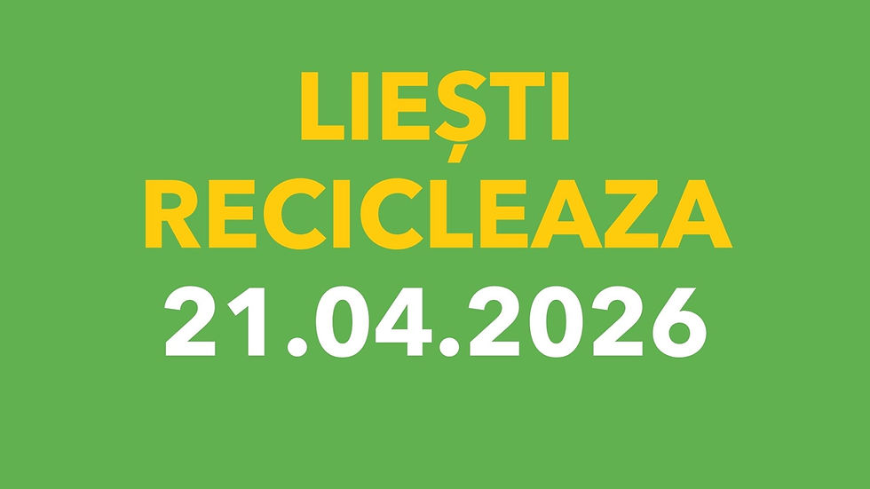 Liești, Reciclează!