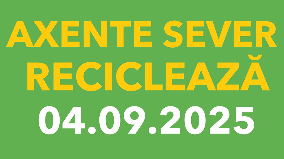 Axente Sever, Reciclează!  
