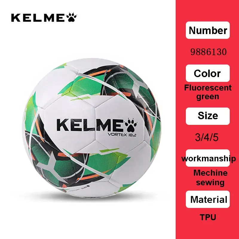 Thumbnail: KELME Soccer Ball TPU - Match/Training Ball