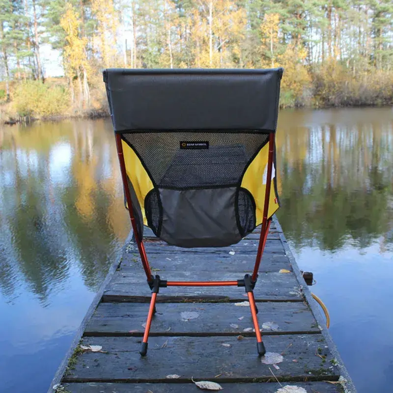 Thumbnail: Folding Portable Moon Chair with Pillow