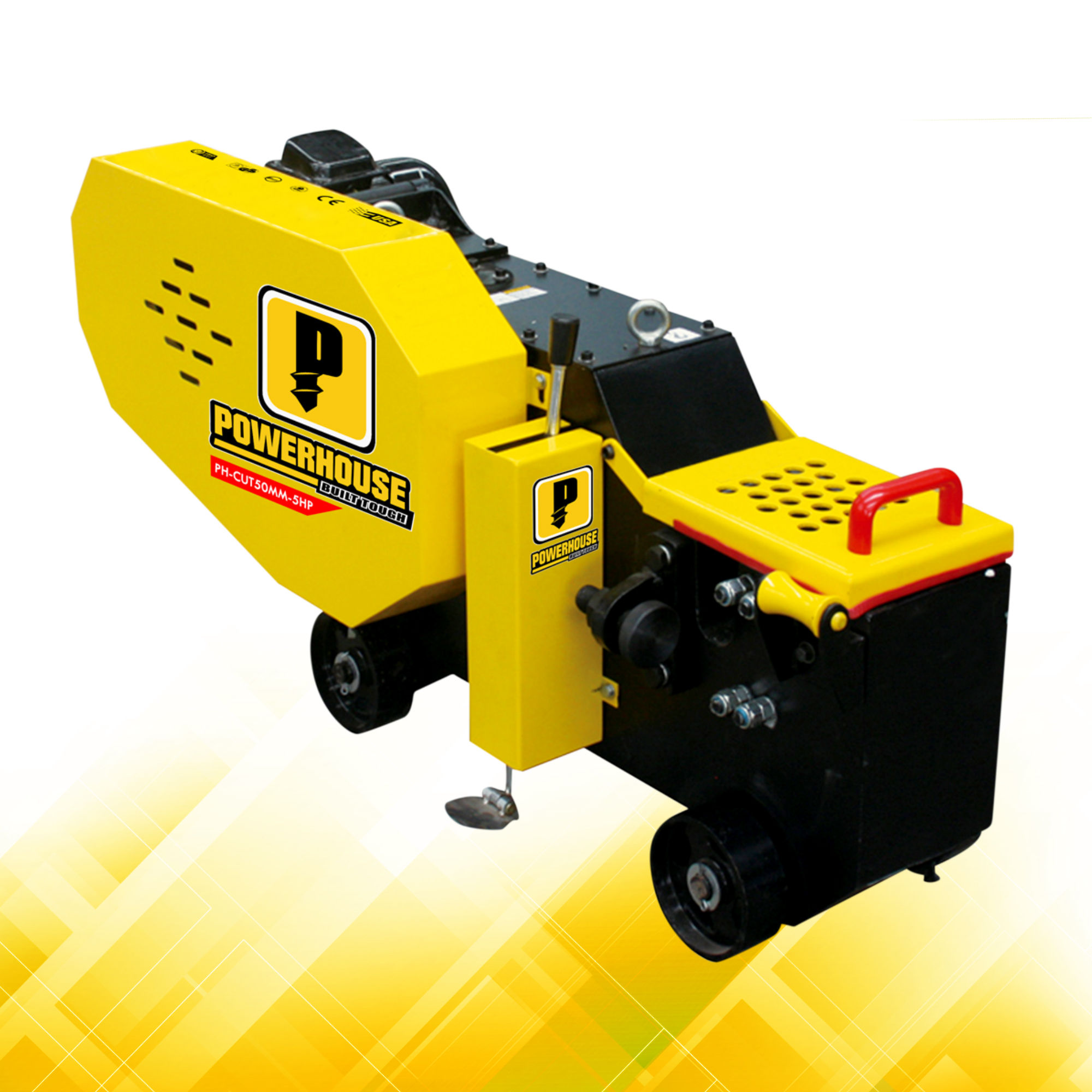PowerHouse Steel Bar Cutter w/Clutch Single Phase 5HP (PH-CUTTER-5HP)