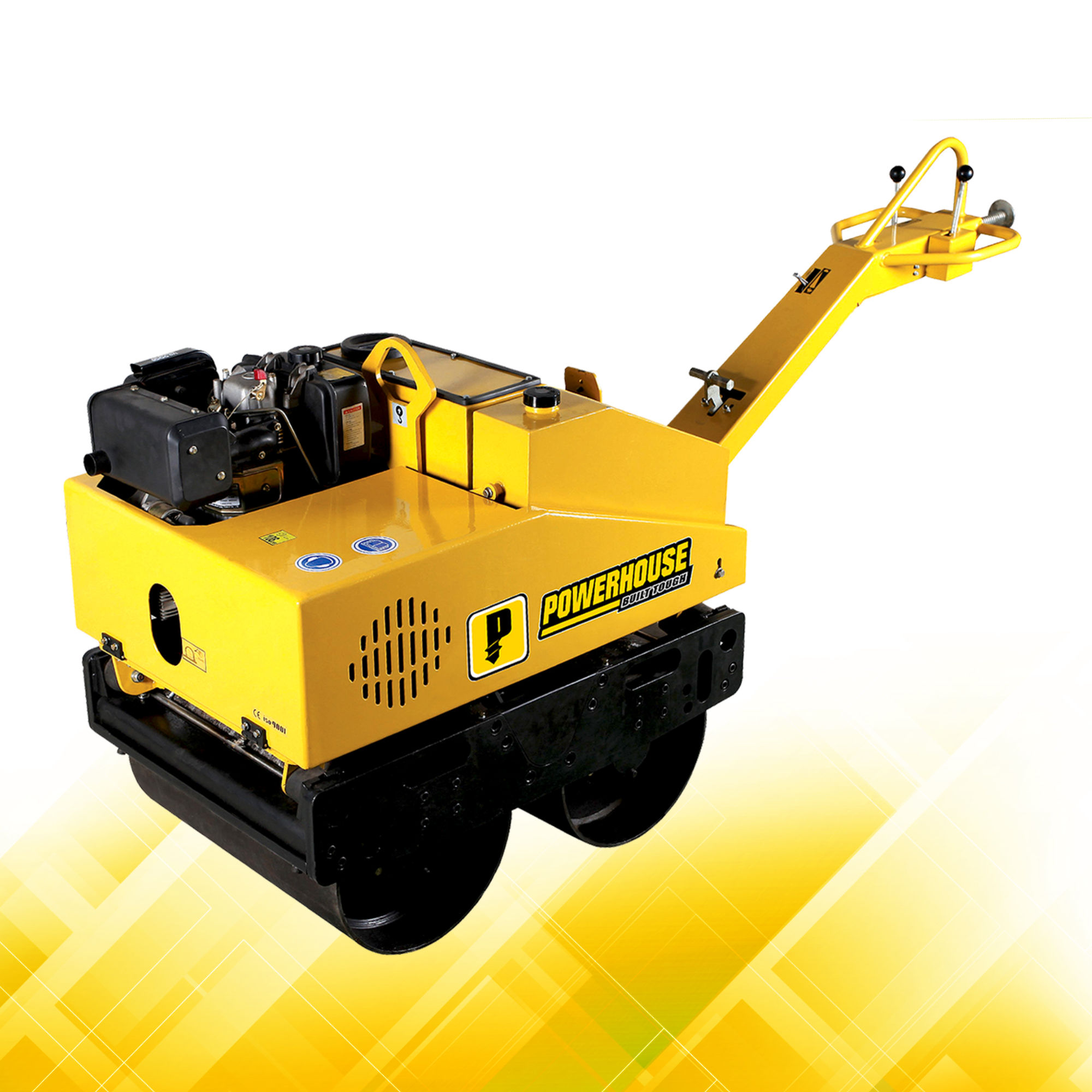 PowerHouse Road Roller Double Drum 12HP (PHRR-DD600KG-186FA-12HP DSL)