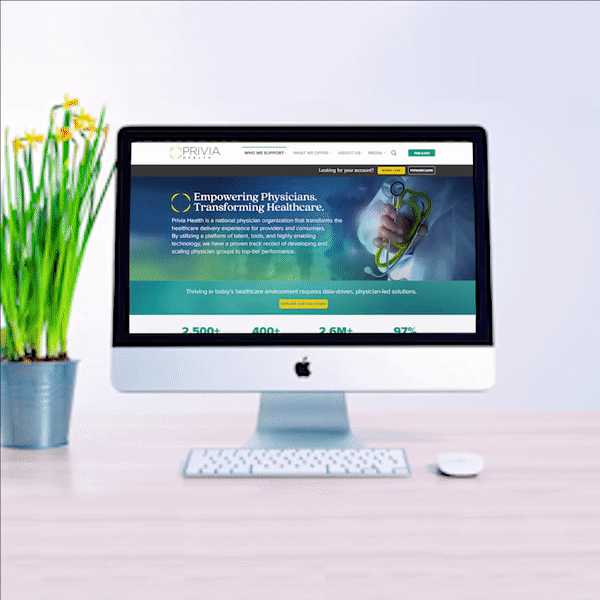 Privia Health Website Redesign