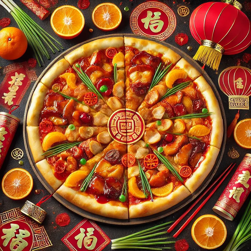 Enjoy a New Year´s Pizza