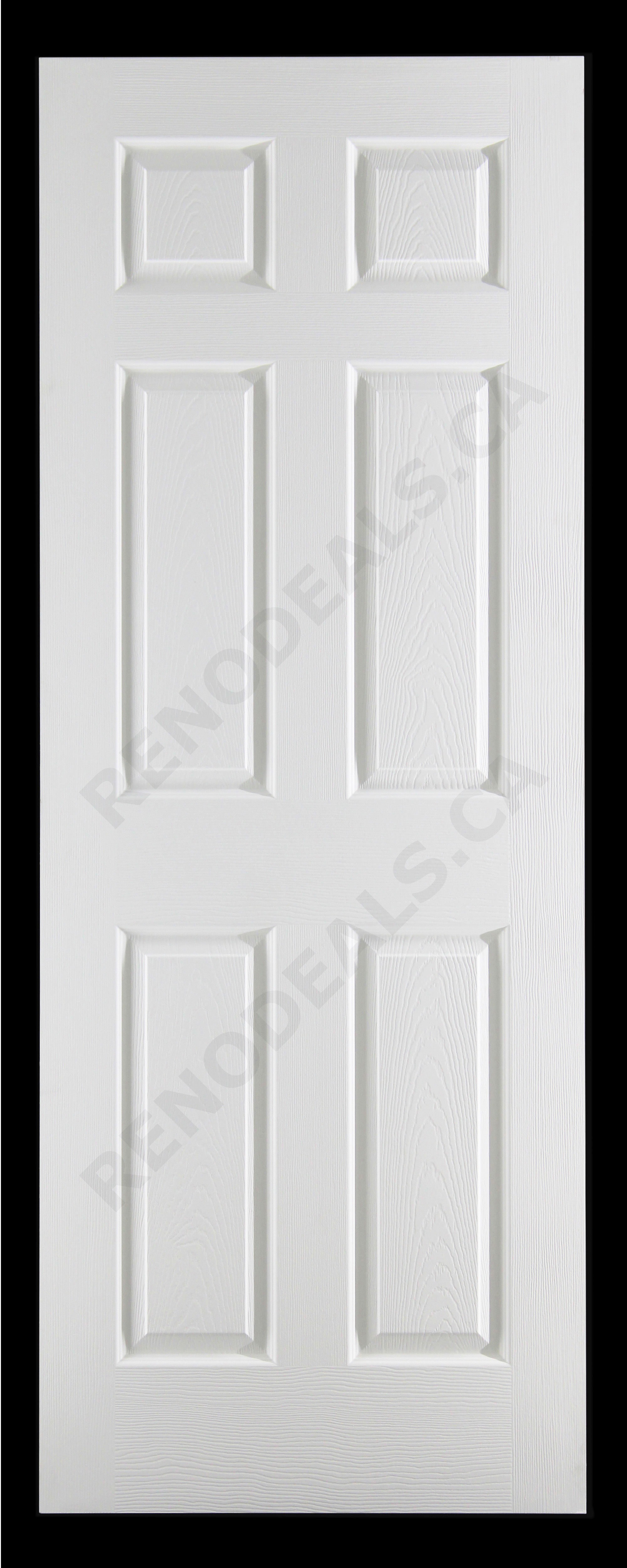 6 Panel Classic Door [Slab]