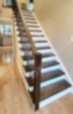 Thumbnail: Oak Stair Open Tread Example