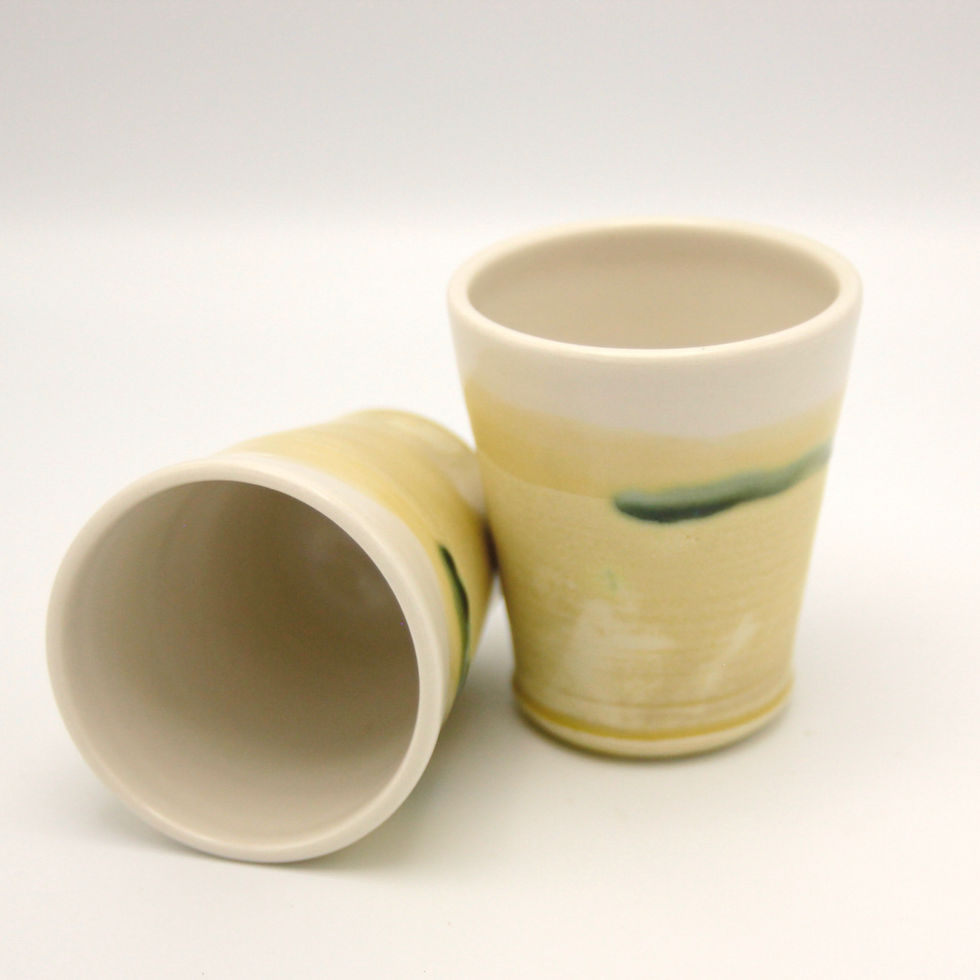 Thumbnail: Emerald Lake Wine Cup in Porcelain