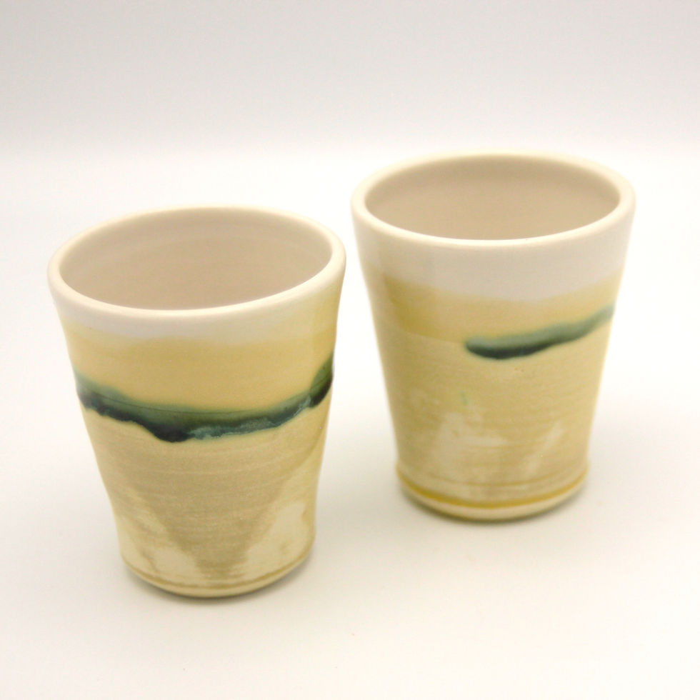 Thumbnail: Emerald Lake Wine Cup in Porcelain