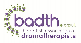 Logo of the Dramatherapy Association in the United Kingdom