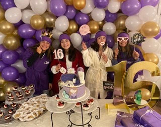 Spa 16th birthday party